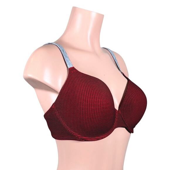 VICTORIAS SECRET LINED PERFECT COVERAGE BRA 36DD - Picture 9 of 12